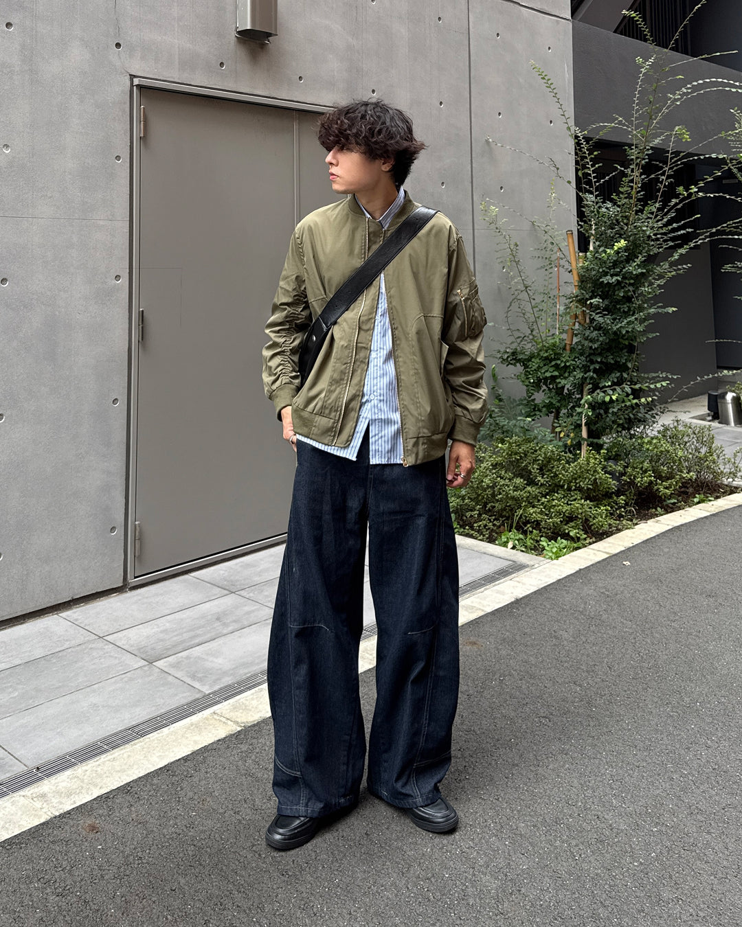ルーズフィットフライトジャケット GC0288