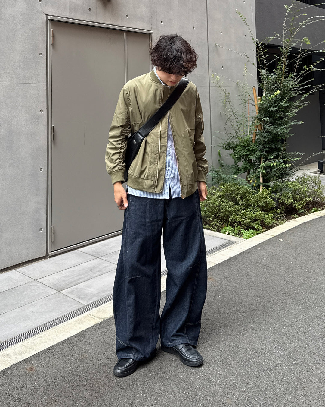 ルーズフィットフライトジャケット GC0288