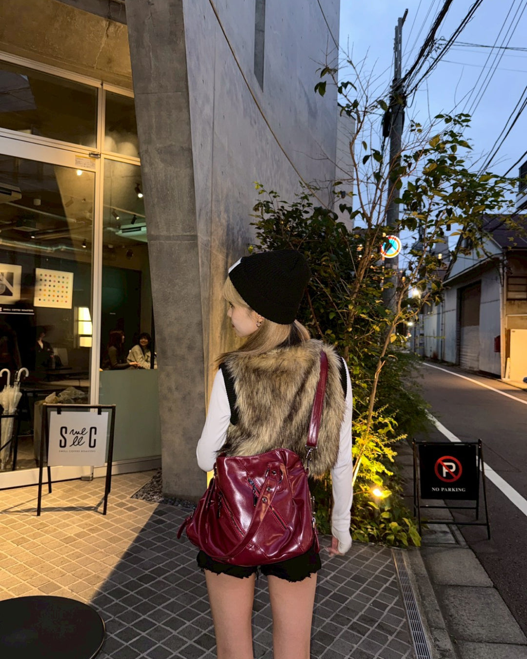 ヴィンテージライクショルダーバック GM0086