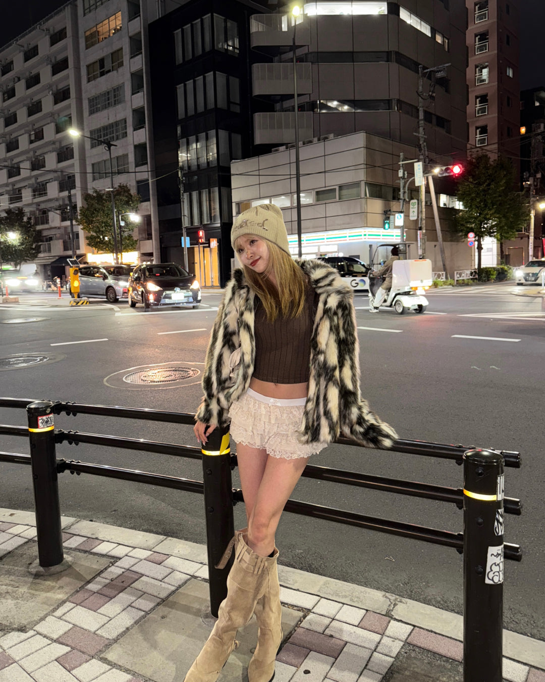 スウェードベルトポイントルーズブーツ
GM0095