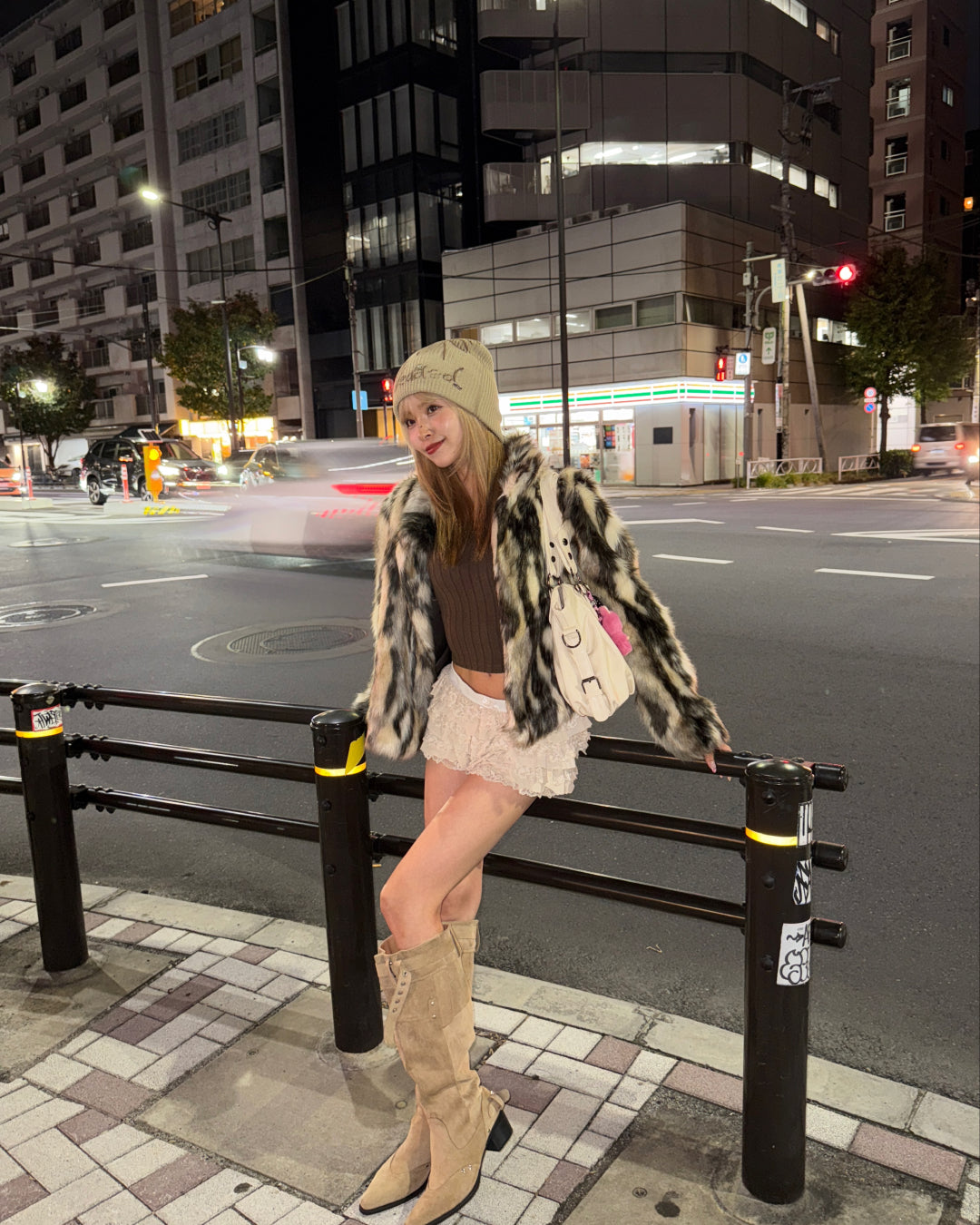 スウェードベルトポイントルーズブーツ
GM0095