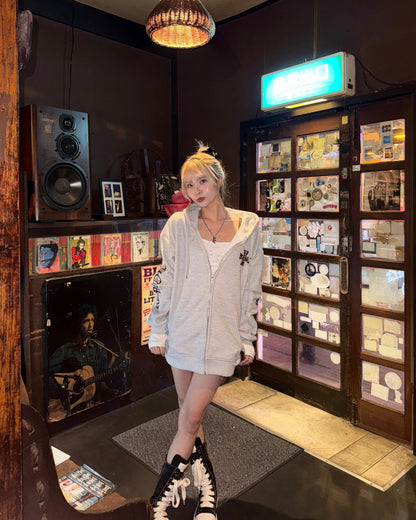 スリーブデザインオーバーサイズフードパーカー
GM0113