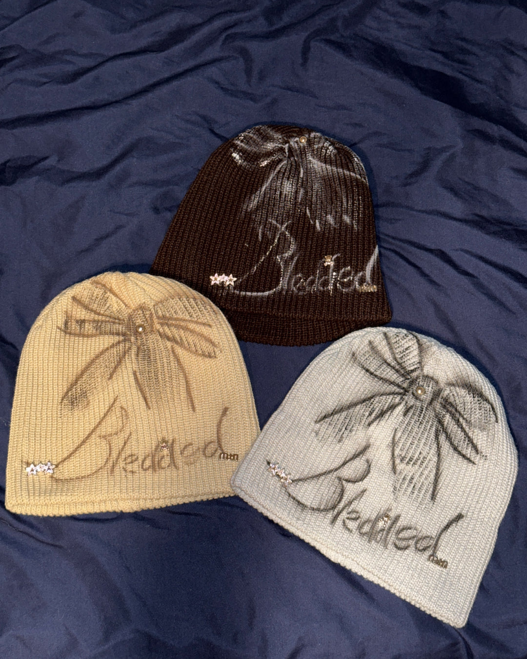 スプレーデザインニット帽
GM0129