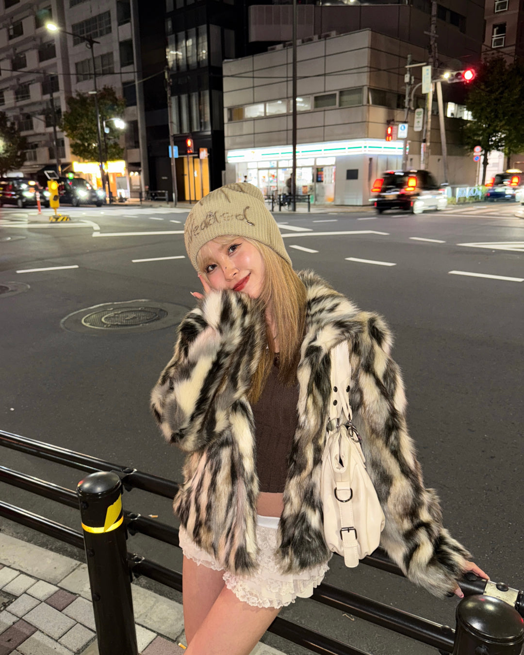 スプレーデザインニット帽
GM0129