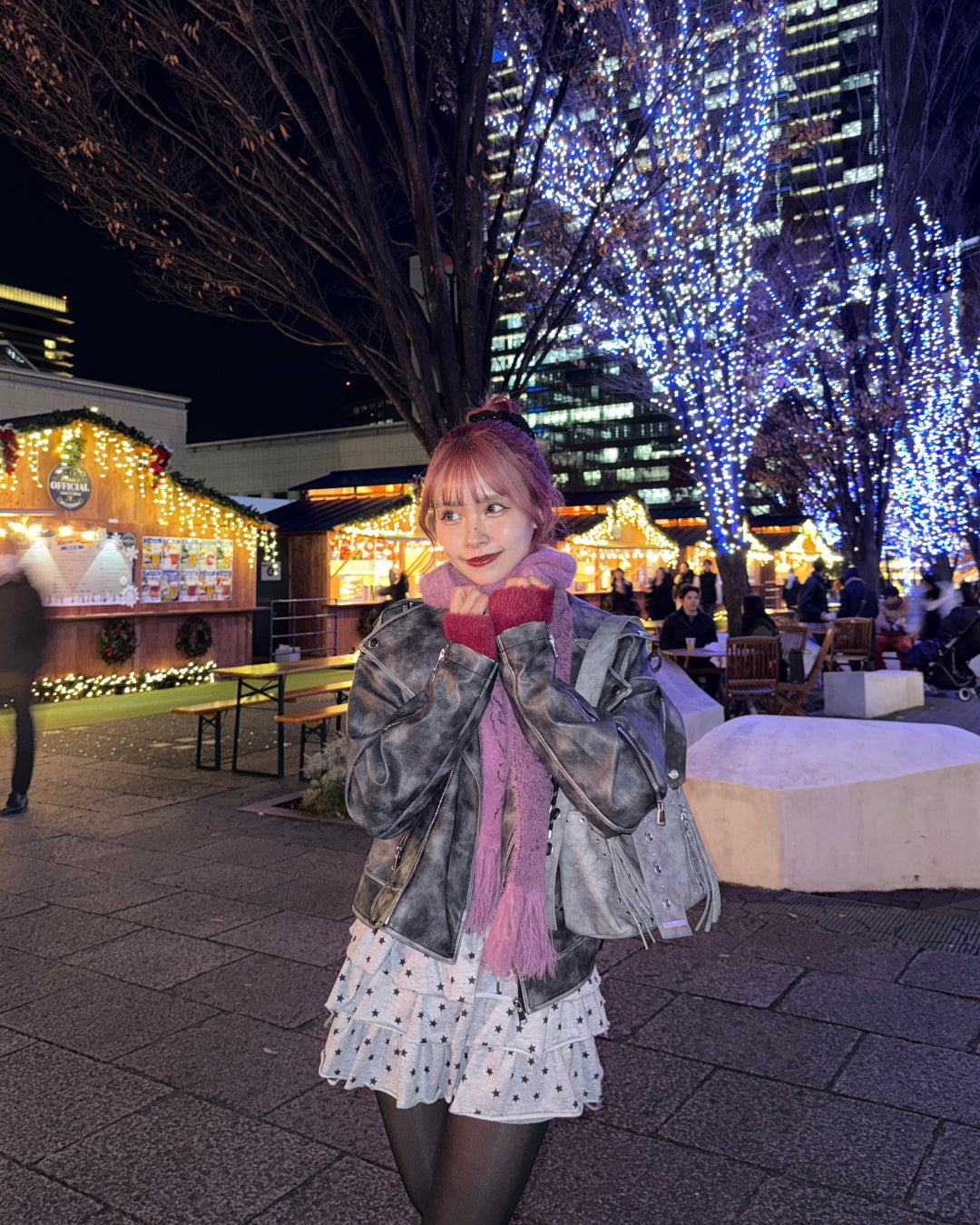 星柄キュロットフリルショートスカート
GM0135