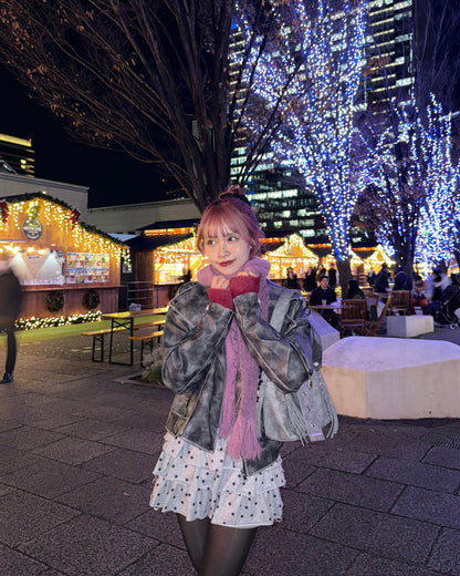 星柄キュロットフリルショートスカート
GM0135