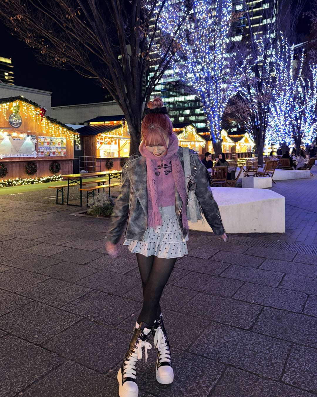 星柄キュロットフリルショートスカート
GM0135