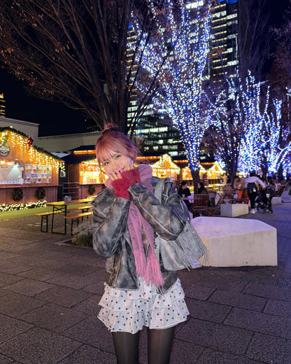 星柄キュロットフリルショートスカート
GM0135