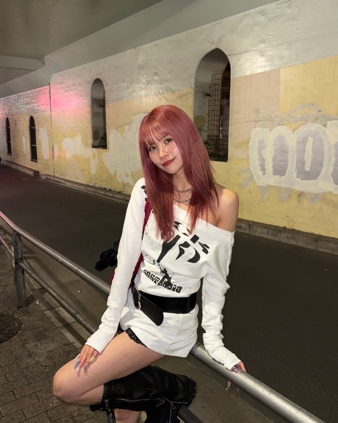 オフショルタイトミニワンピース
GM0136