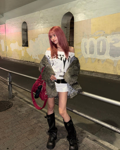 オフショルタイトミニワンピース
GM0136