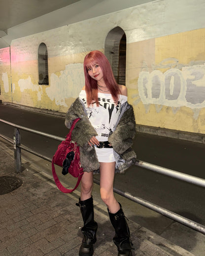 オフショルタイトミニワンピース
GM0136