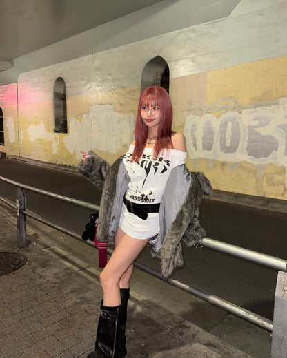 オフショルタイトミニワンピース
GM0136