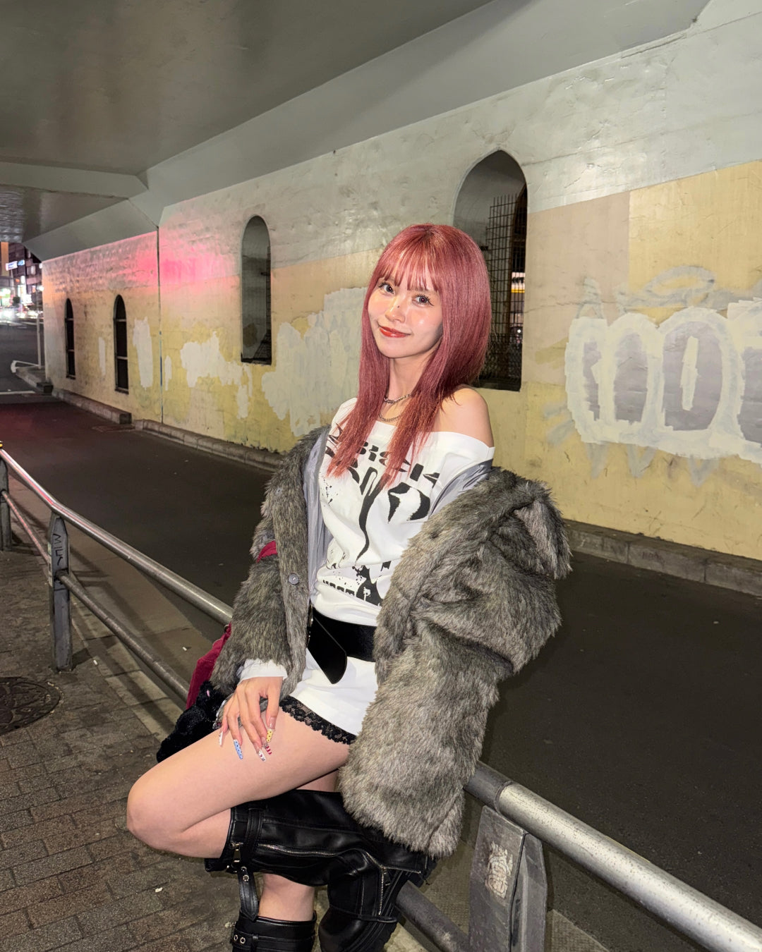 オフショルタイトミニワンピース
GM0136