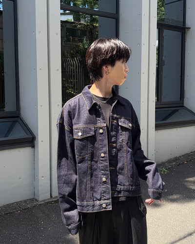 ルーズシルエットベーシックデニムジャケット GN0016