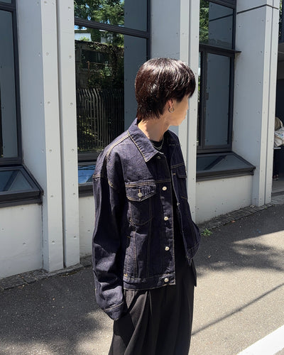 ルーズシルエットベーシックデニムジャケット GN0016