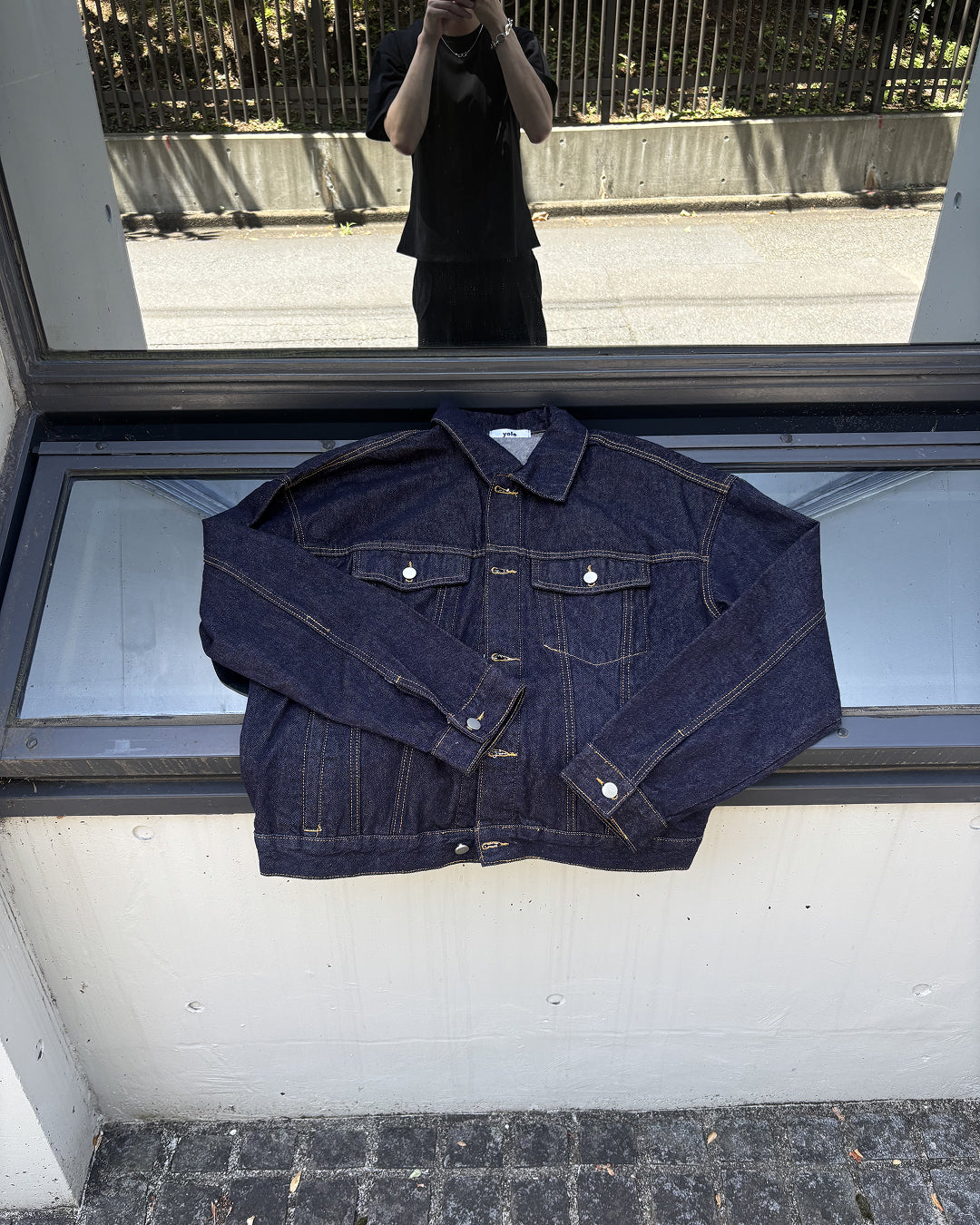 ルーズシルエットベーシックデニムジャケット GN0016