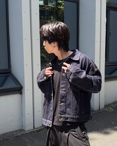 ルーズシルエットベーシックデニムジャケット GN0016