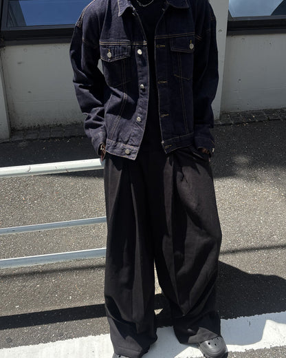 ルーズシルエットベーシックデニムジャケット GN0016