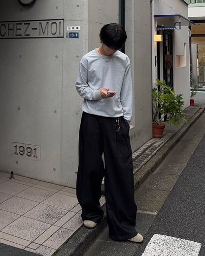 ベルトタックワイドバギーパンツ GN0040