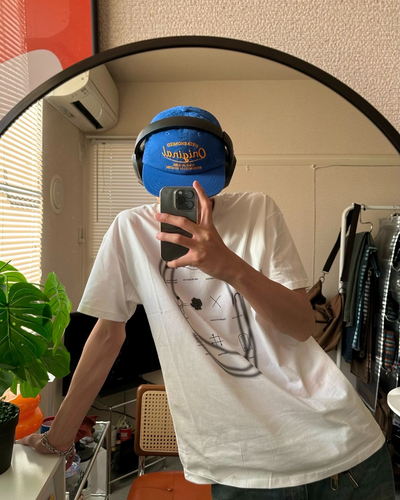 【即納】デザインコットンTシャツ HA0032