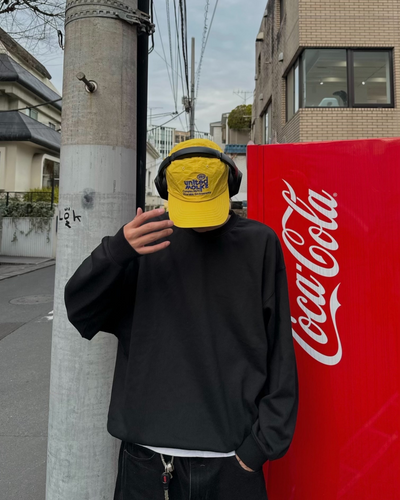 ナイロンカラーロゴキャップ HA0363