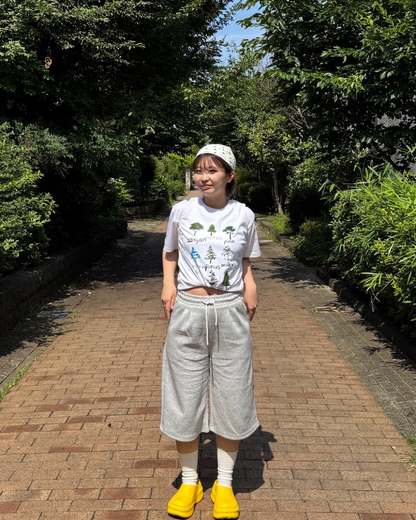 ツリープリントTシャツ HD0013