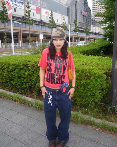 ハイストリートロックTシャツ HN0064