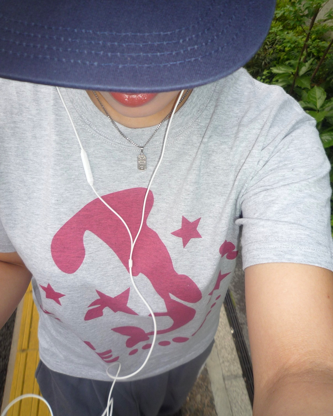 ラウンドネックサマーTシャツ
HN0069