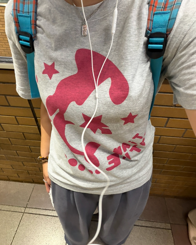 ラウンドネックサマーTシャツ
HN0069