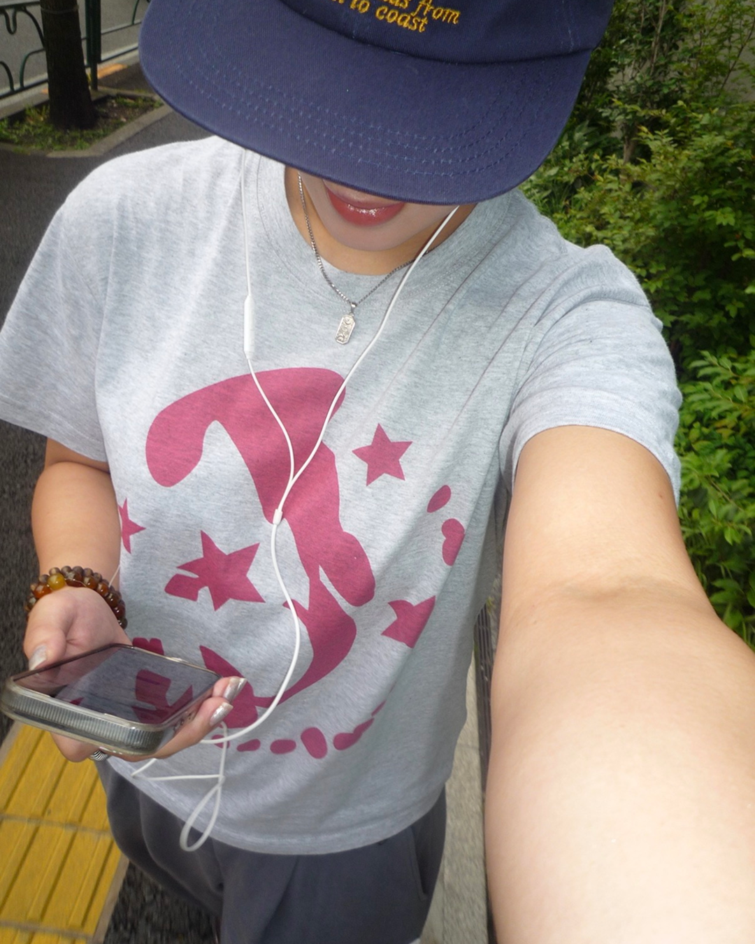 ラウンドネックサマーTシャツ
HN0069