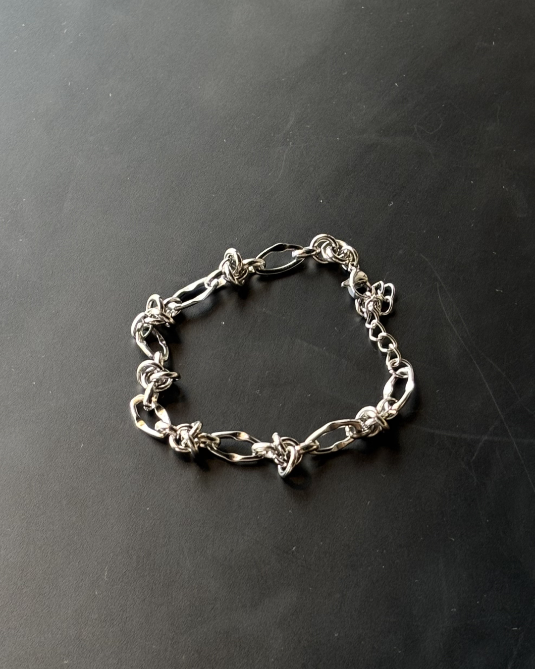 ツイストリンクチェーンブレスレット HS0045