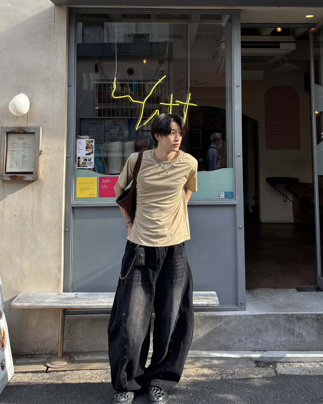 ホールデザインカーブパンツ HS0046