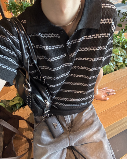 ラインスタッズバッグ HS0069