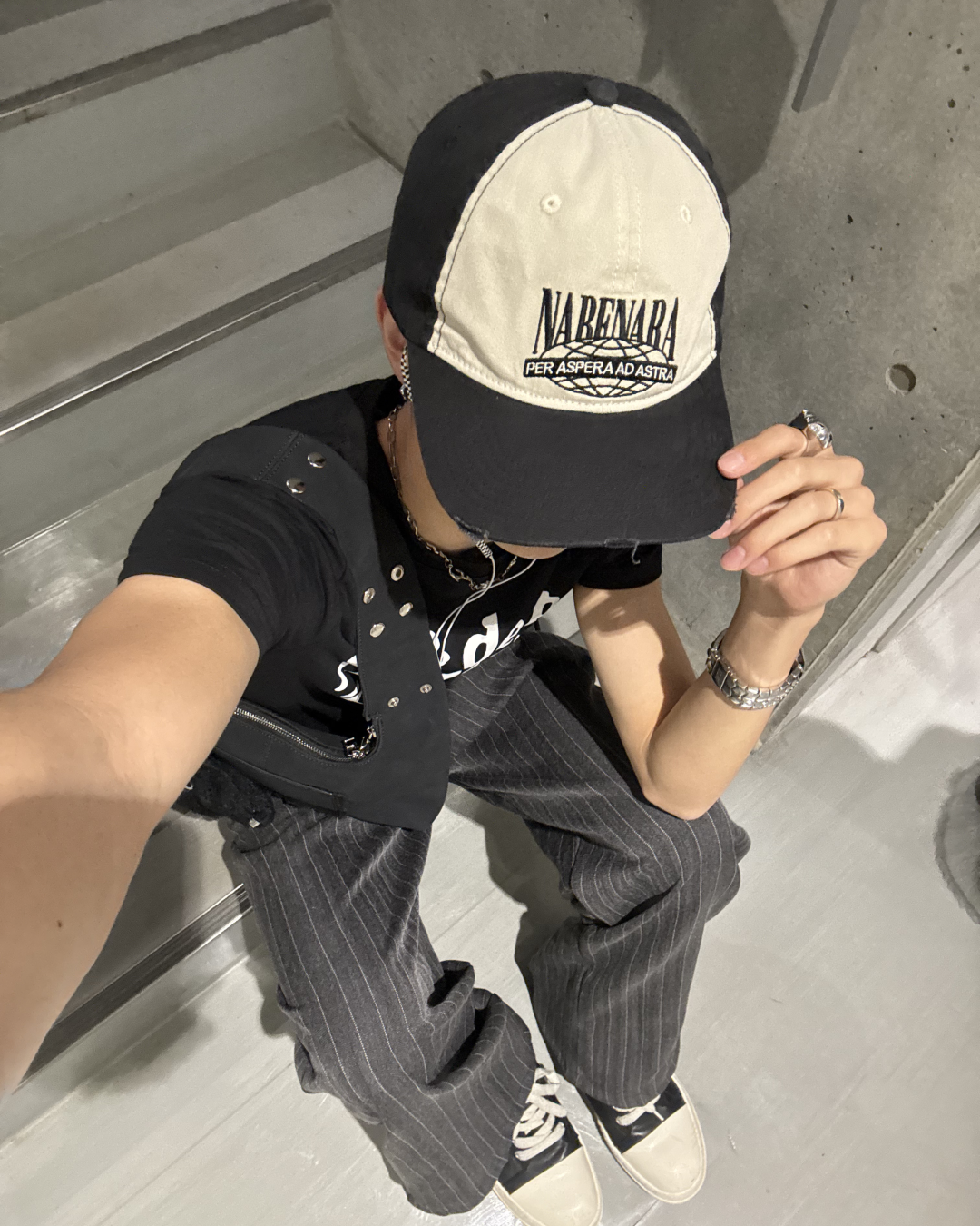 ヴィンテージライクメッシュキャップ HS0078