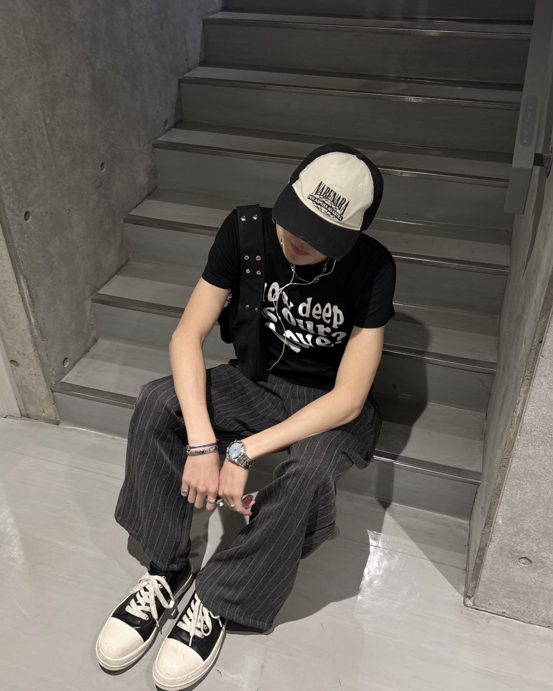 ハートプリントクールTシャツHS0081