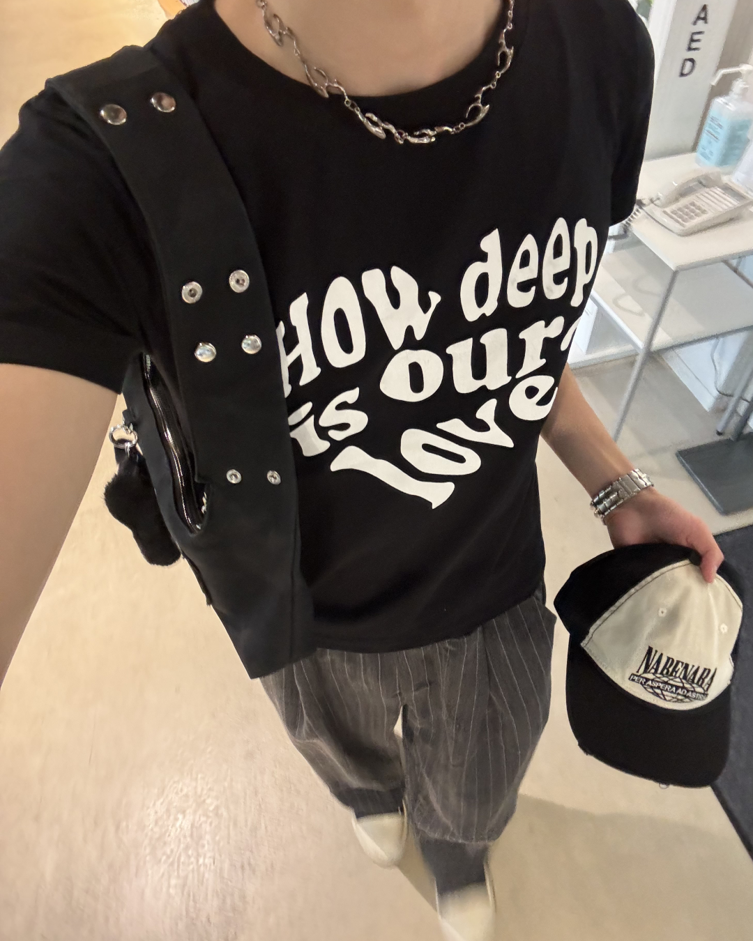 ハートプリントクールTシャツHS0081