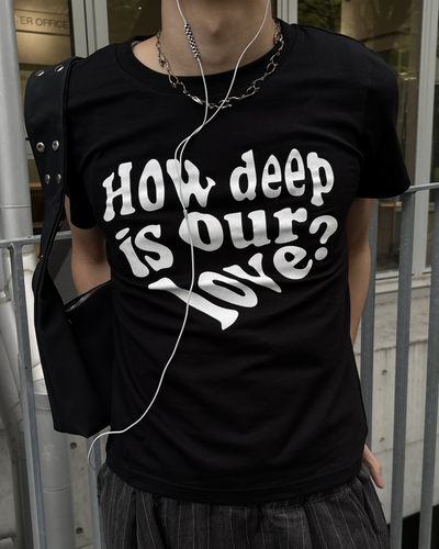 ハートプリントクールTシャツ HS0081