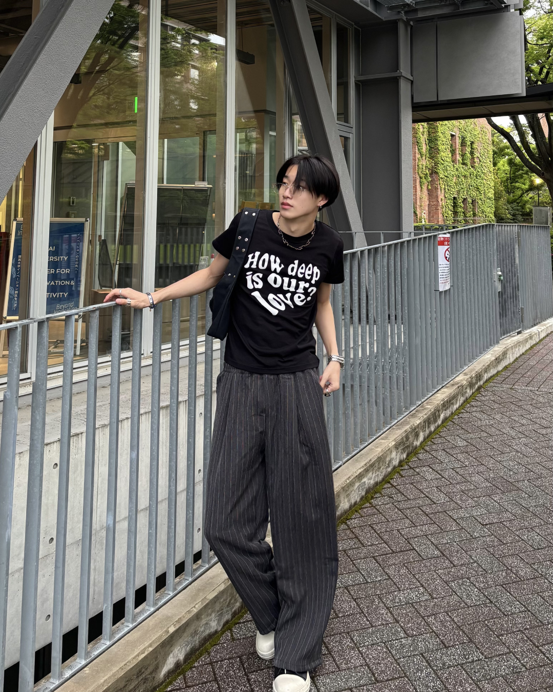 ハートプリントクールTシャツHS0081