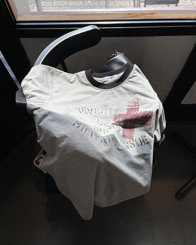 グランジプリントリンガーTEE HS0087