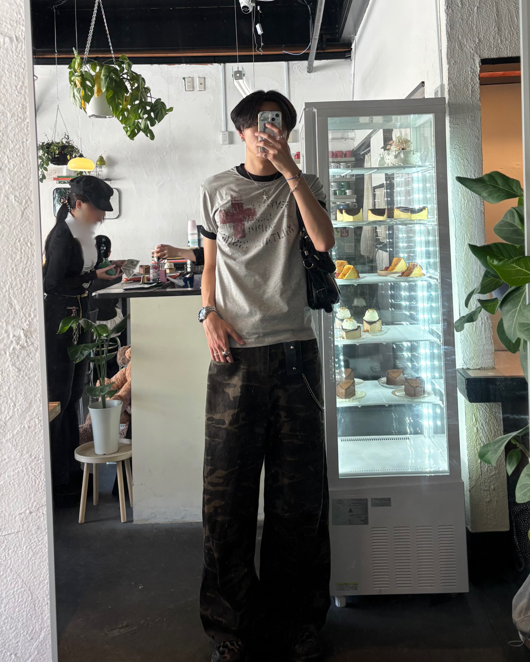 カモフラージュルーズパンツ HS0089