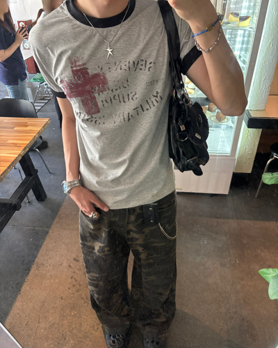 カモフラージュルーズパンツ HS0089