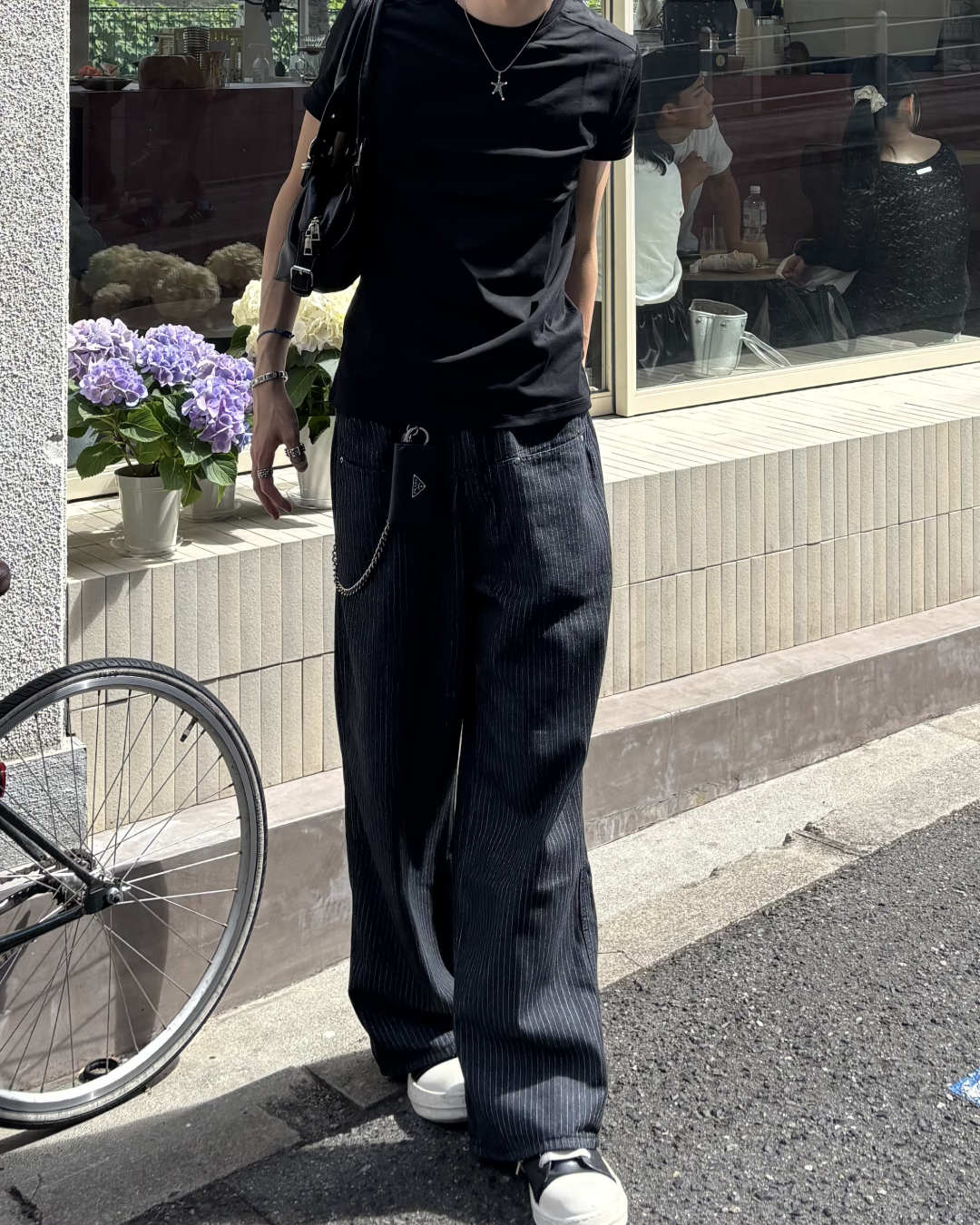 タイトハーフスリーブラウンドネックTシャツ
HS0126