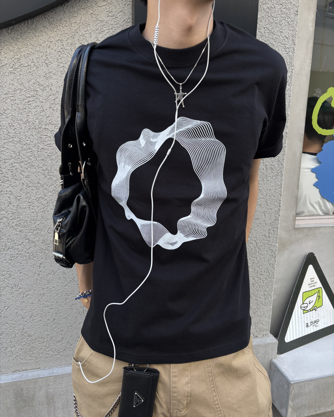 フローティングリングTシャツ HS0141