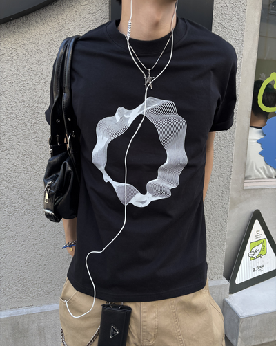 フローティングリングTシャツ HS0141