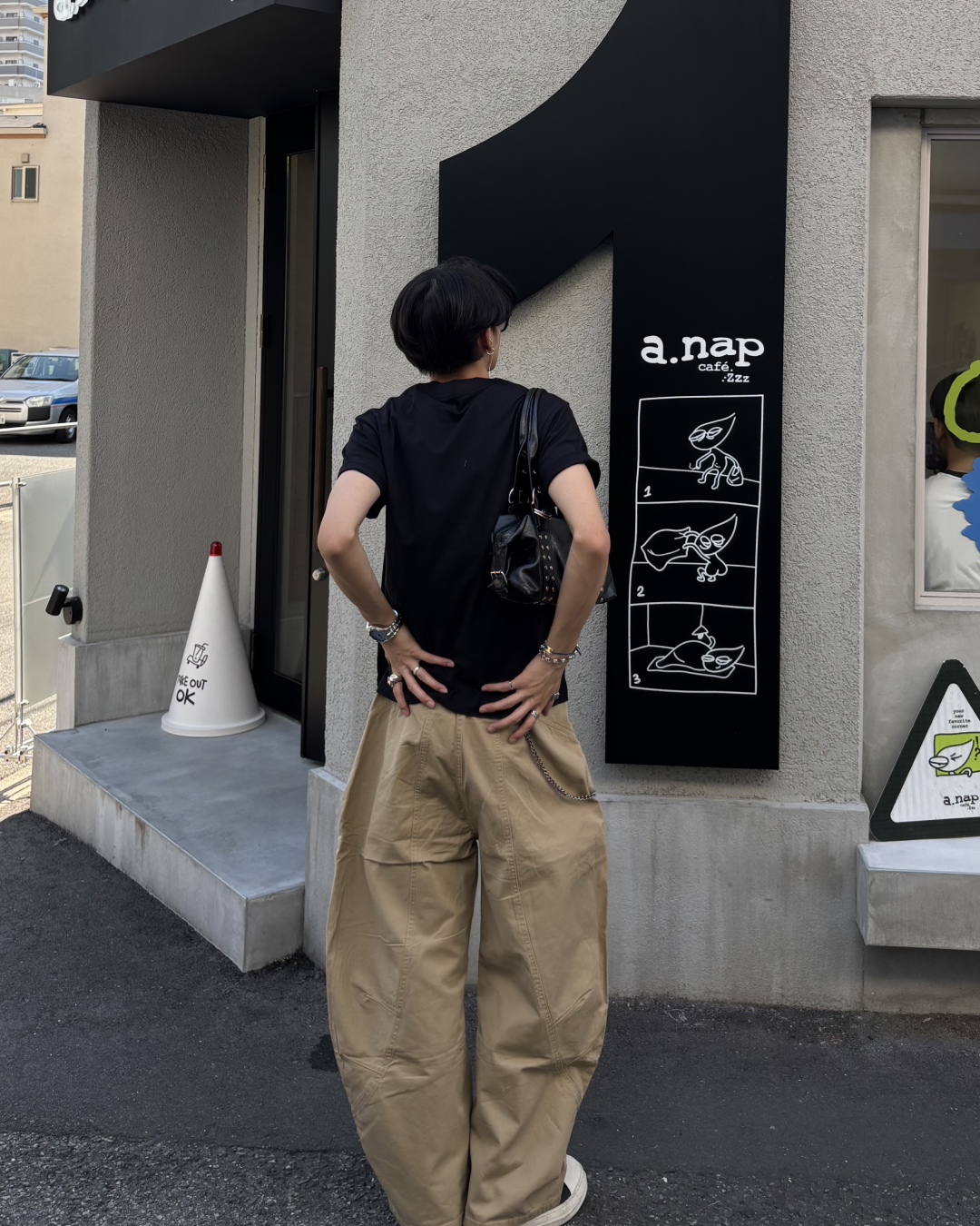 フローティングリングTシャツ HS0141