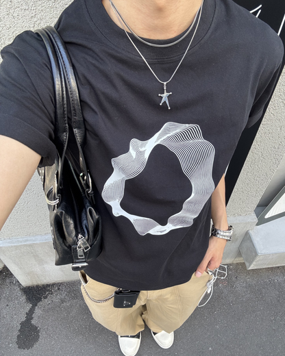 フローティングリングTシャツ HS0141