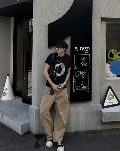 フローティングリングTシャツ HS0141