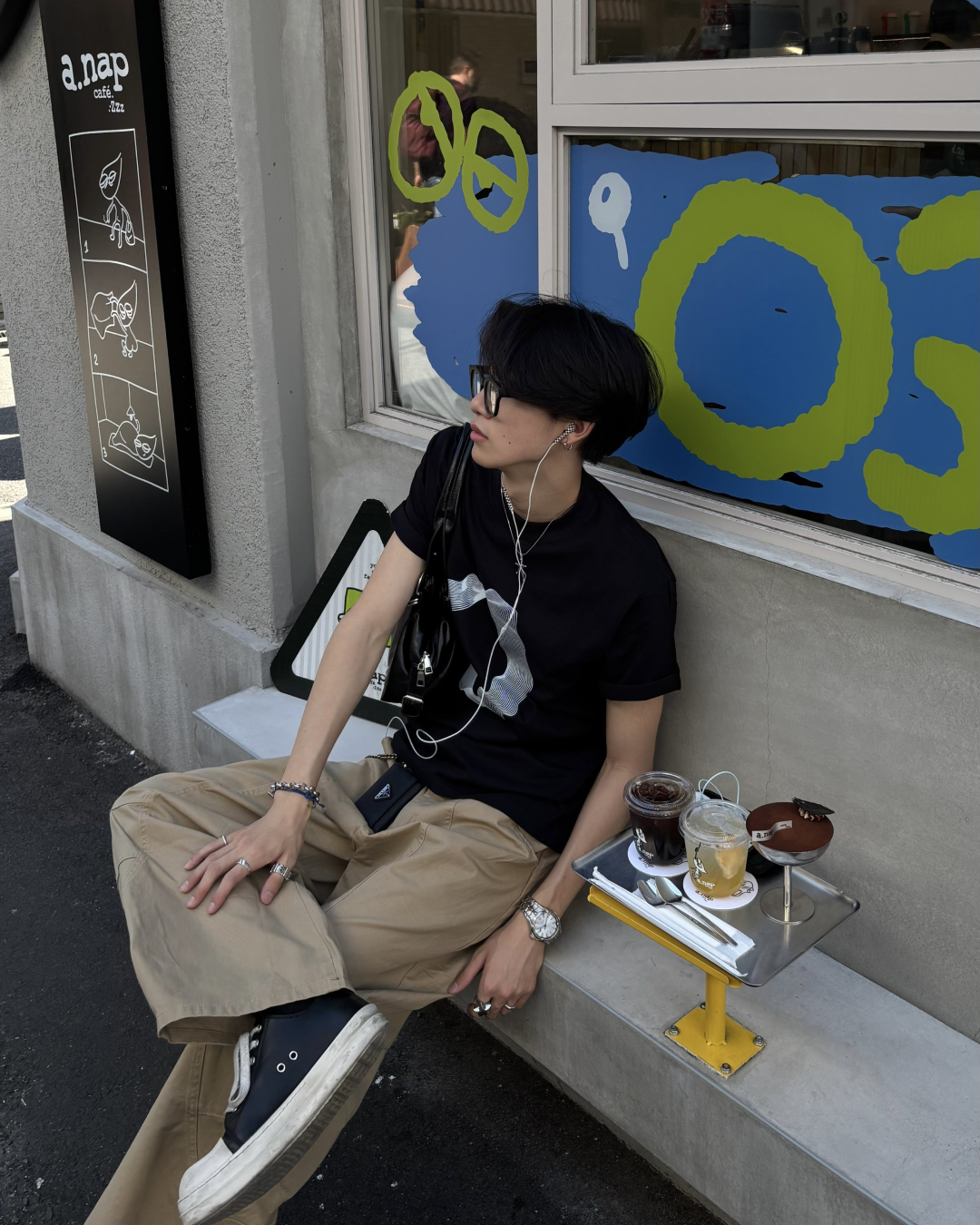 フローティングリングTシャツ HS0141