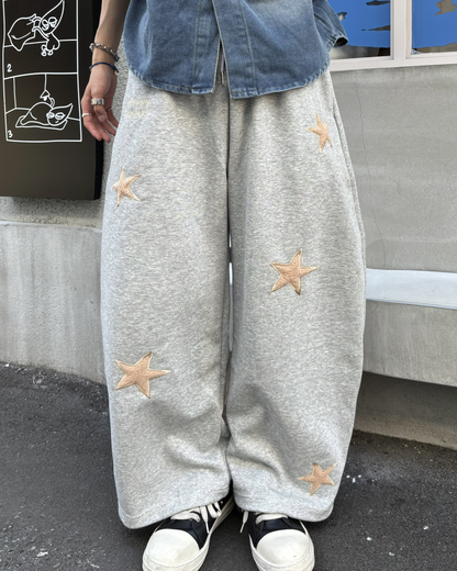 スターデザインスウェットパンツ HS0143