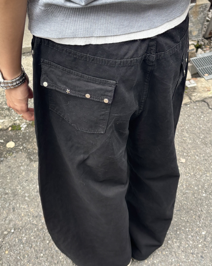 Y2Kスタースタッズバギーパンツ HS0147
